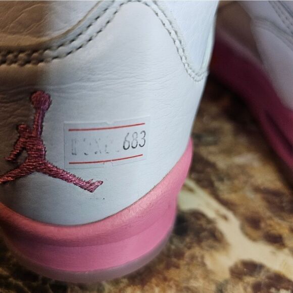 Jordan 5 Retro WNBA Pinksicle orange women's size 8. GS 6.5. 683 - Picture 12 of 12